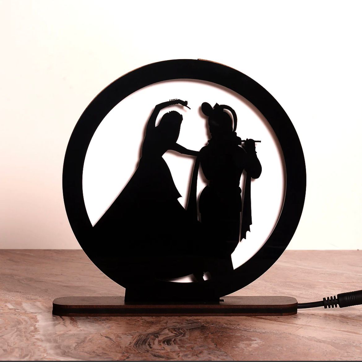 table lamp radha krishna| home décor